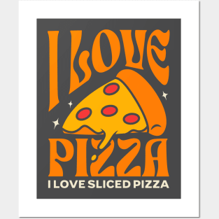 I love Pizza. Posters and Art